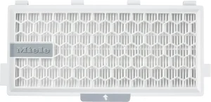 Miele HEPA AirClean SF-HA 50 Miele HEPA AirClean SF-HA 50 – bílý výstupní filtr s plisovanou vložkou za voštinovou mřížkou