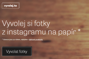vyvolet to instagram fotky